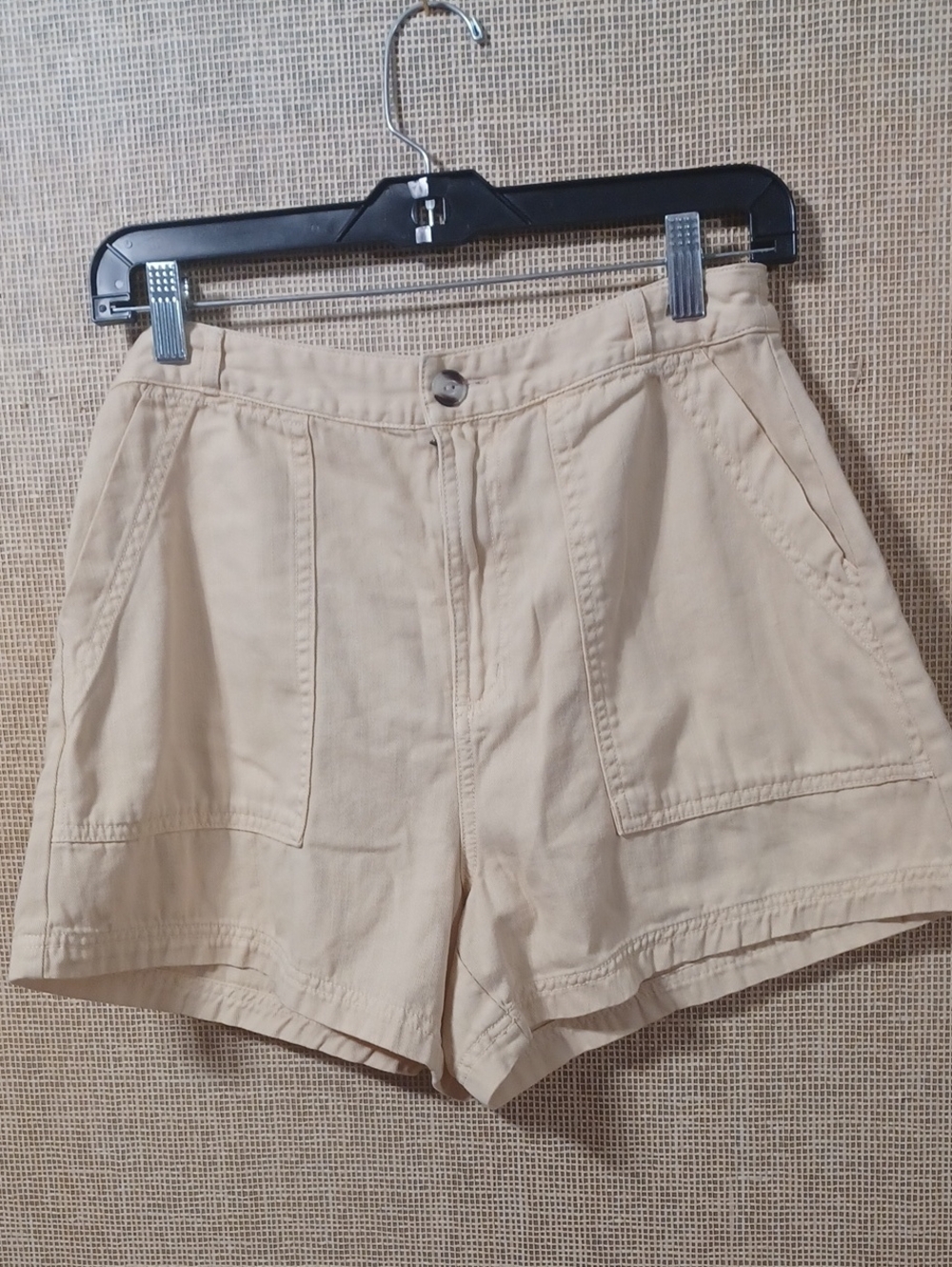Universal Thread Women's High-Waist Tan Utility Shorts